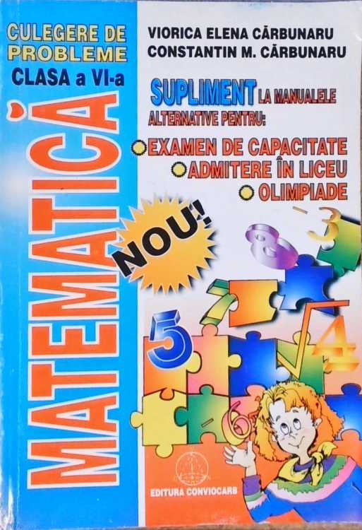 Matematica Culegere De Probleme Clasa A Vi-a