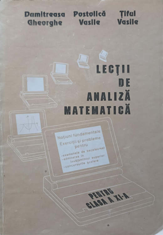 Lectii De Analiza Matematica Pentru Clasa A Xi-a