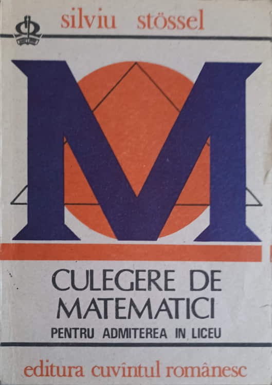 Culegere De Matematici Pentru Admiterea In Liceu