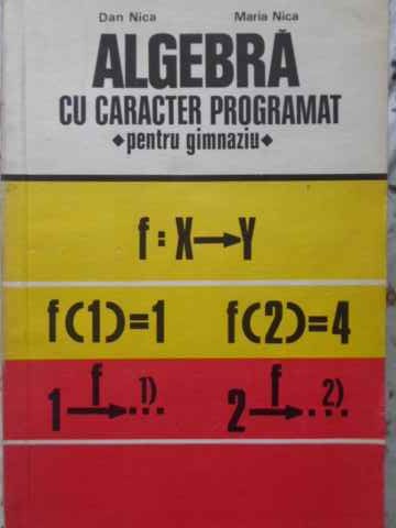 Algebra Cu Caracter Programat Pentru Gimnaziu