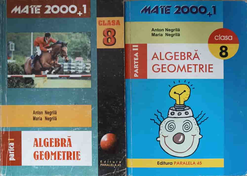 Algebra Geometrie Clasa 8, Vol.1-2