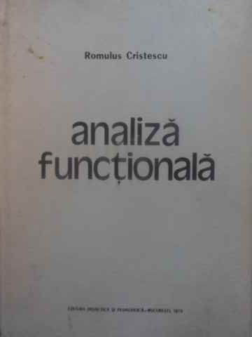 Analiza Functionala