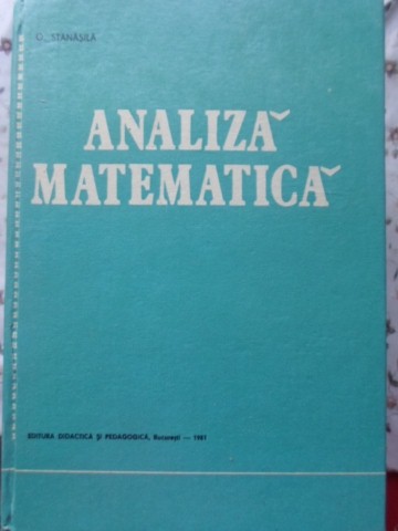 Analiza matematica