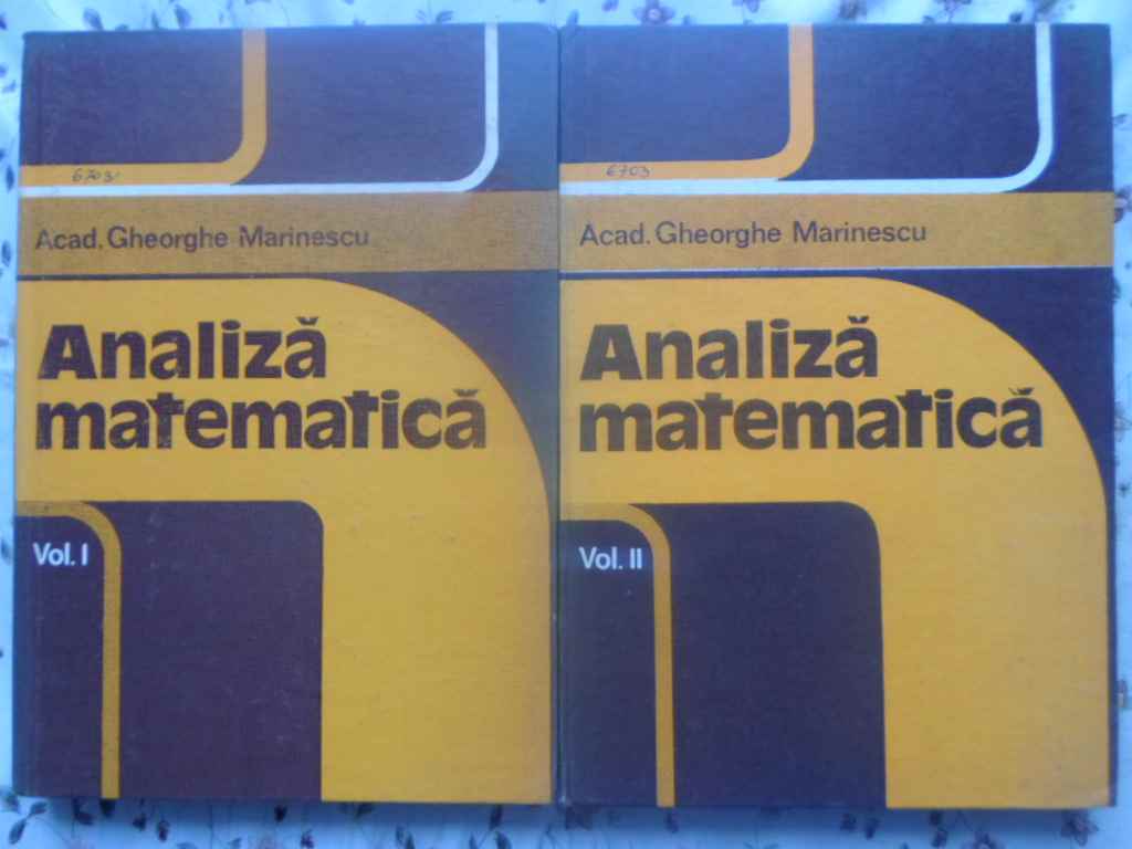 Analiza Matematica Vol.1-2