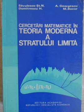 Cercetari Matematice In Teoria Moderna A Stratului Limita