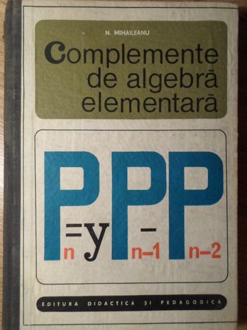 Complemente De Algebra Elementara