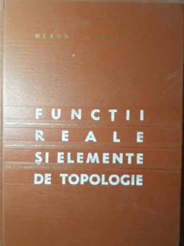 Functii Reale Si Elemente De Topologie