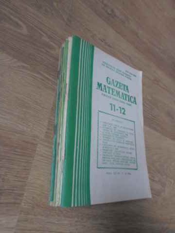 Gazeta Matematica Anul 1986, Numerele 1-12