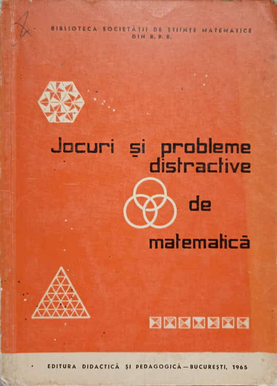 Jocuri Si Probleme Distractive De Matematica