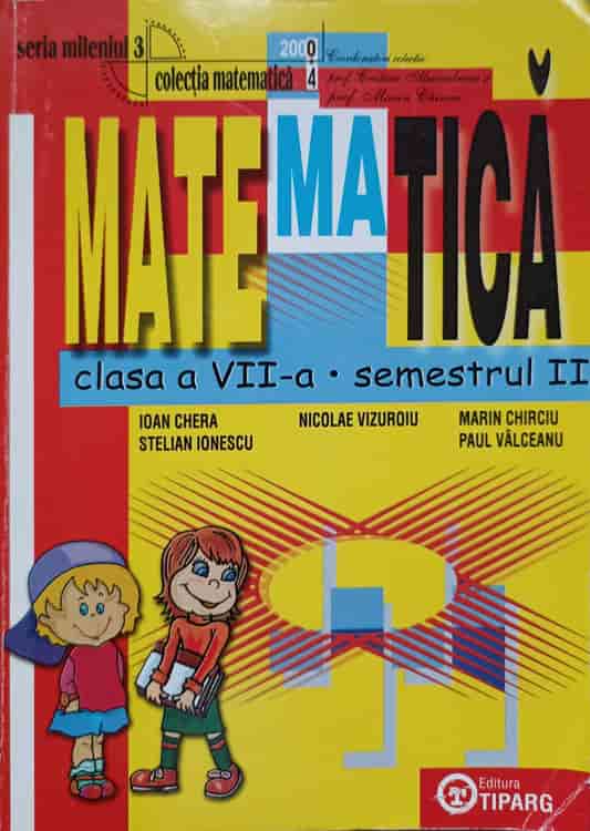 Vezi detalii pentru Matematica. Clasa A Vii-a, Semestrul 2