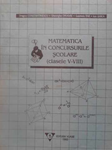 Matematica In Concursurile Scolare Clasele V-viii