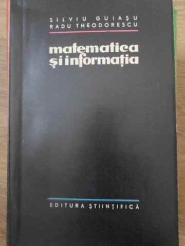 Vezi detalii pentru Matematica Si Informatia