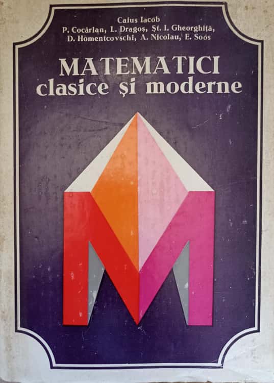 Matematici Clasice Si Moderne Vol.3