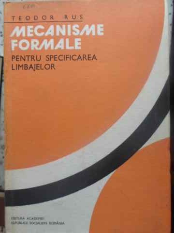 Mecanisme Formale Pentru Specificarea Limbajelor