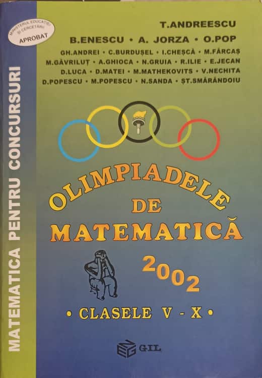 Olimpiadele De Matematica 2002 Clasele V-x