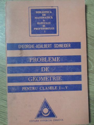 Probleme De Geometrie Pentru Clasele I-v