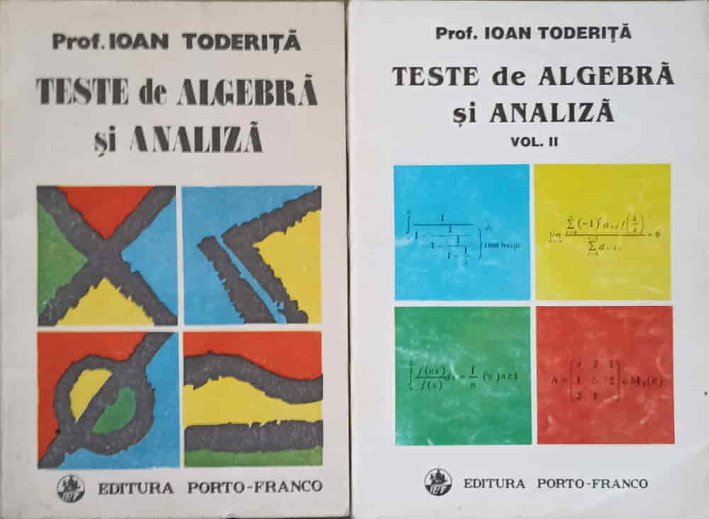 Teste De Algebra Si Analiza Vol.1-2