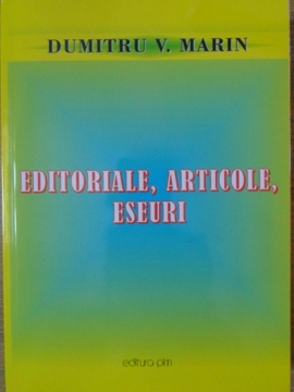 Vezi detalii pentru Editoriale, Articole, Eseuri