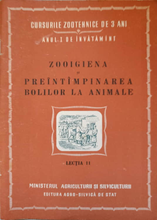 Zooigiena Si Preintampinarea Bolilor La Animale. Lectia 11