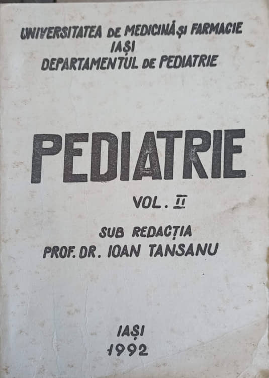 Vezi detalii pentru Pediatrie Vol.2