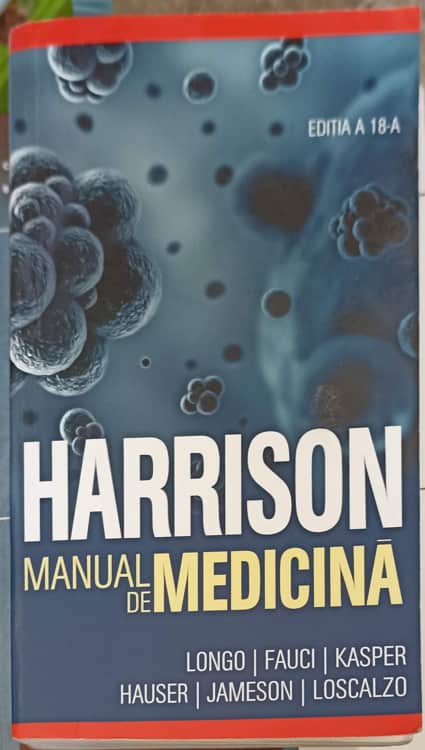 Harrison. Manual De Medicina. Longo, Fauci, Kasper, Hauser, Jameson, Loscalzo