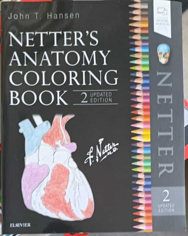 Netter's anatomy coloring book