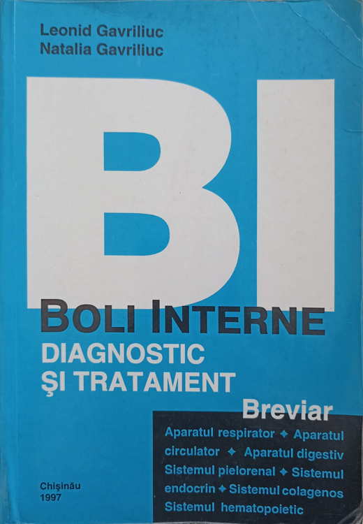 Boli Interne. Diagnostic Si Tratament. Breviar