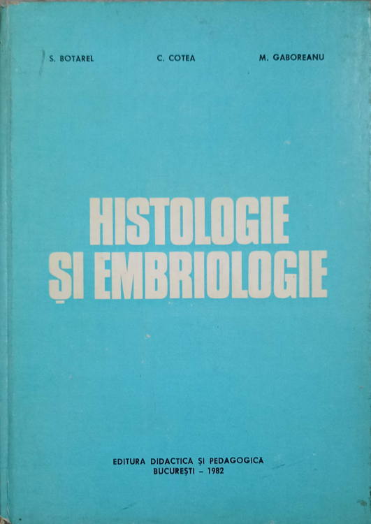 Histologie Si Embriologie