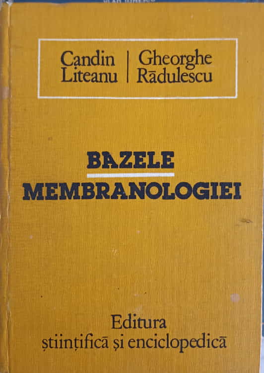 Vezi detalii pentru Bazele Membranologiei