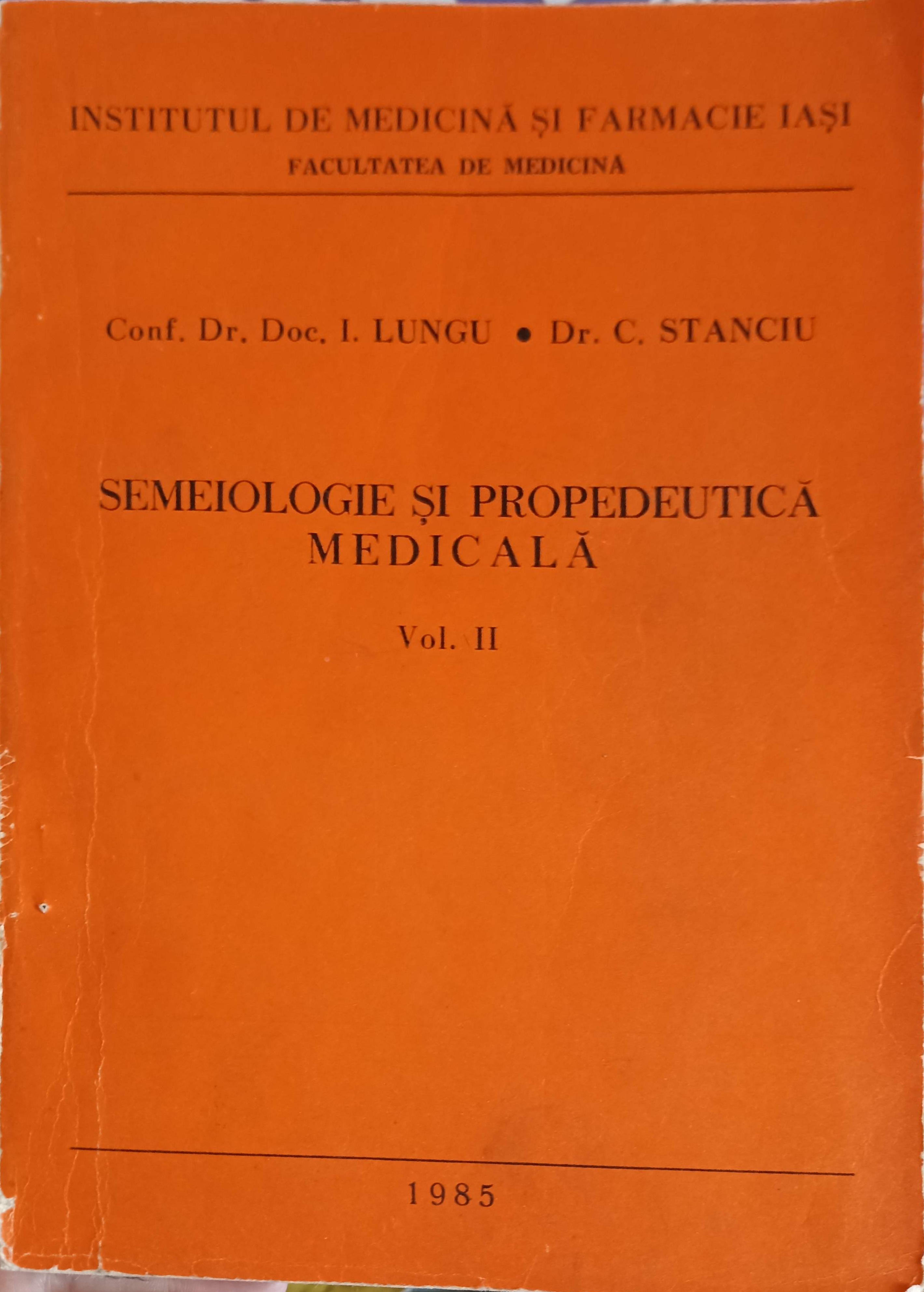 Vezi detalii pentru Semeiologie Si Propedeutica Medicala Vol.2 Rinichii, Splina, Sangele, Aparatul Digestiv