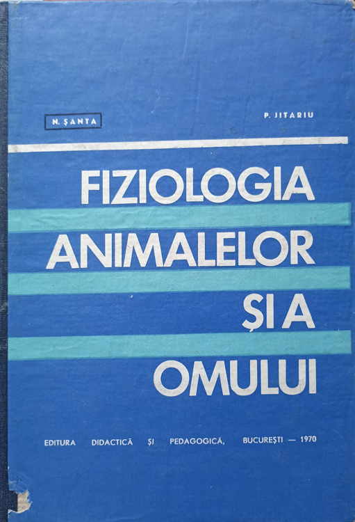 Vezi detalii pentru Fiziologia Animalelor Si A Omului