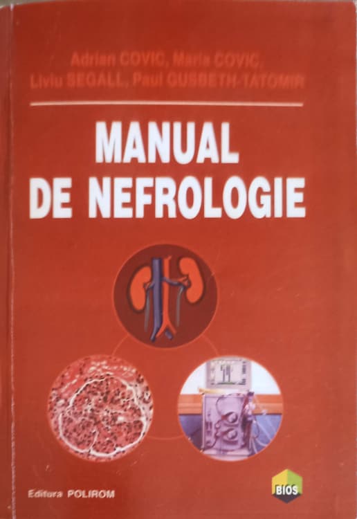 Vezi detalii pentru Manual De Nefrologie (copie Xerox)