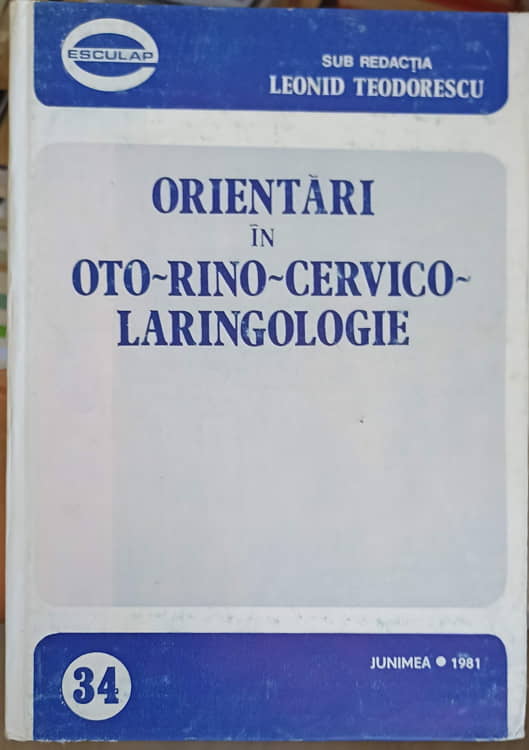 Vezi detalii pentru Orientari In Oto-rino-cervico-laringologie