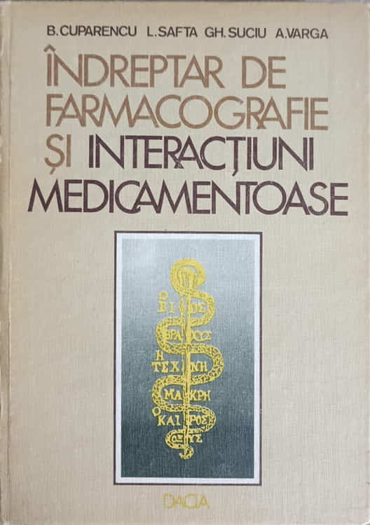 Indreptar De Farmacografie Si Interactiuni Medicamentoase