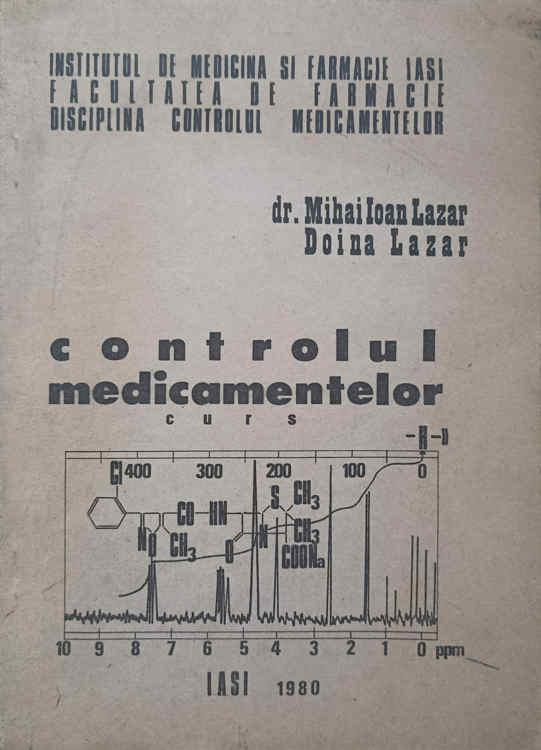 Controlul Medicamentelor. Curs