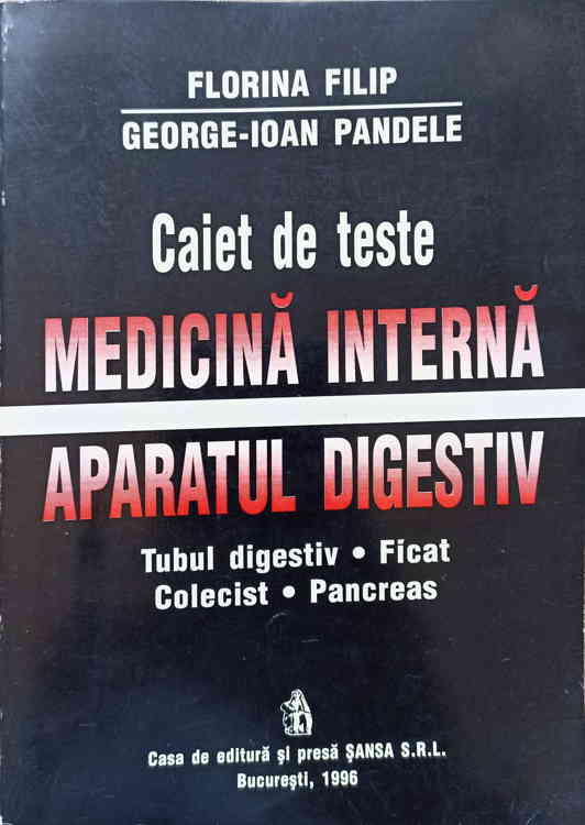 Caiet De Teste. Medicina Interna, Aparatul Digestiv