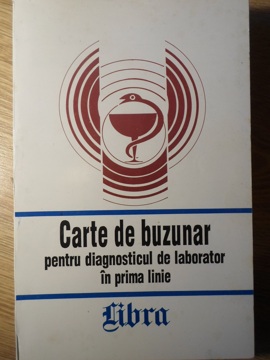 Carte De Buzunar Pentru Diagnosticul De Laborator In Prima Linie