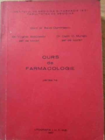 Curs De Farmacologie, Partea 1