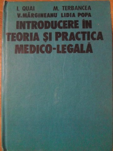 Introducere In Teoria Si Practica Medico-legala Vol. 2