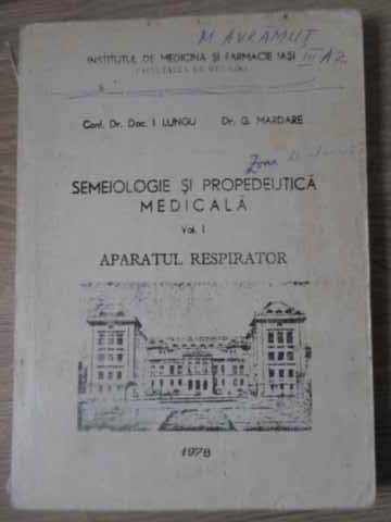 Semiologie Si Propedeutica Medicala Vol.1 Aparatul Respirator