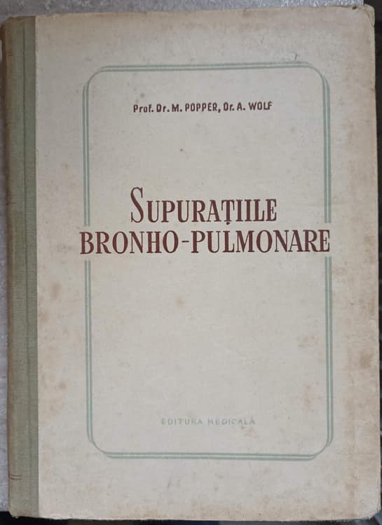 Supuratiile Broho-pulmonare