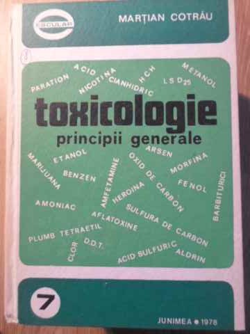 Toxicologie Principii Generale