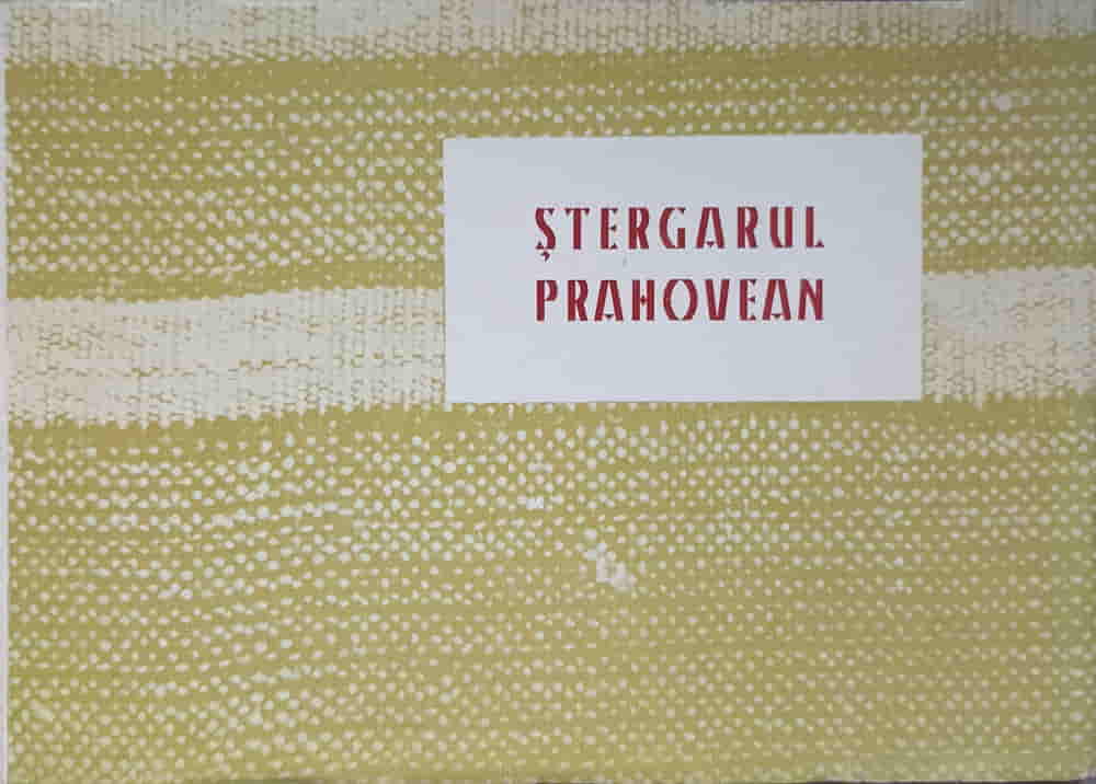 Fragmente de arta populara: stergarul prahovean