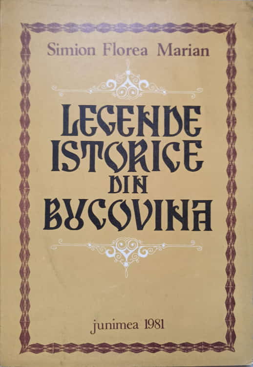 Legende Istorice Din Bucovina