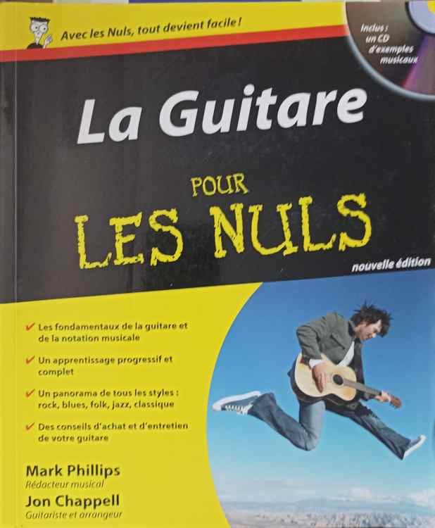 Vezi detalii pentru La Guitare Pour Les Nuls (curs De Chitara In Lb. Franceza. Include Cd)