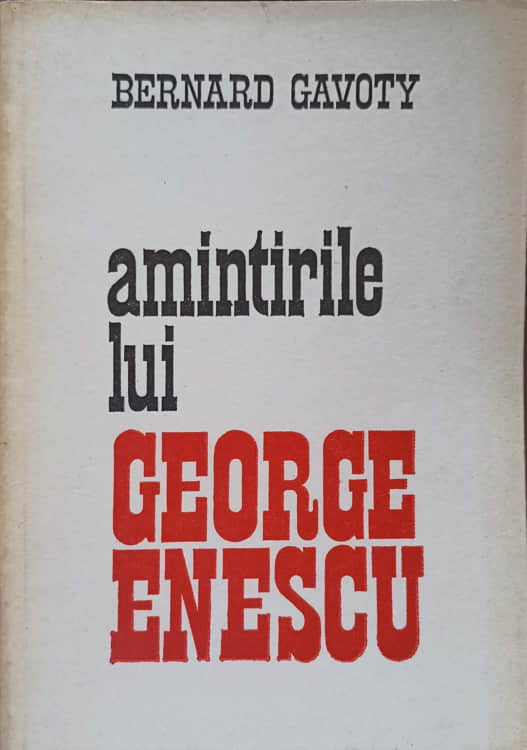 Amintirile Lui George Enescu