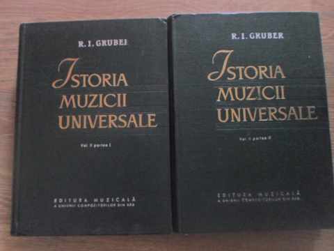 Istoria Muzicii Universale Vol.2 Partea I+ii