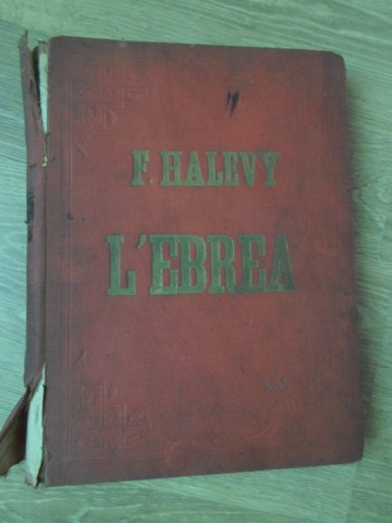 Partitura opera. l'ebrea, opera in cinque atti