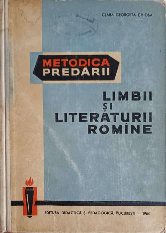 Vezi detalii pentru Metodica Predarii Limbii Si Literaturii Romane