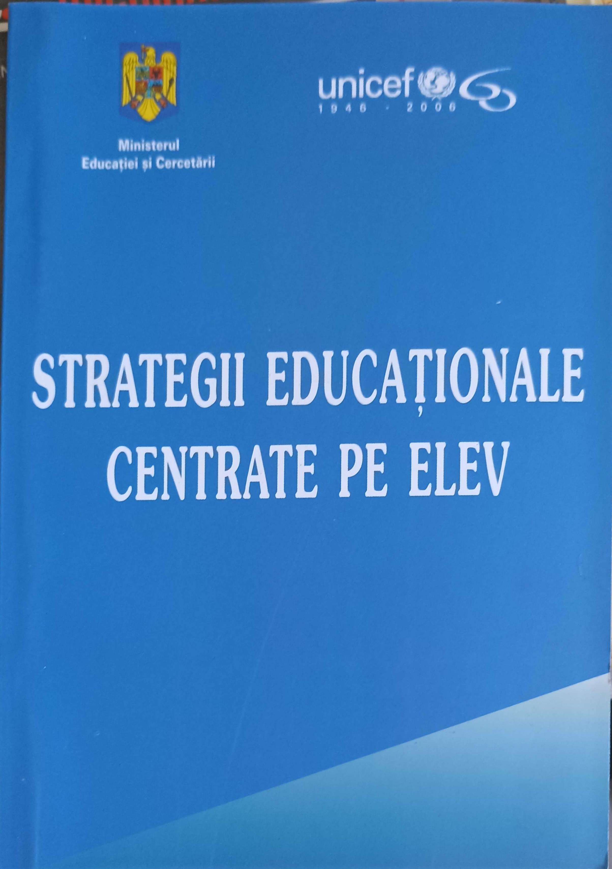 Strategii Educationale Centrate Pe Elev